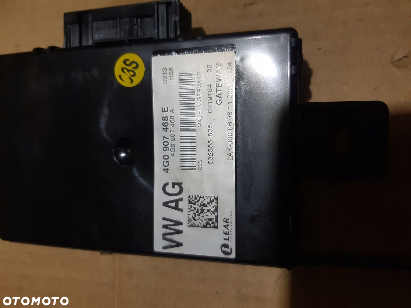 AUDI A6 C7 C7 MODUŁ STEROWNIK GATEWAY 4G0907468A 4G0907468E - 3
