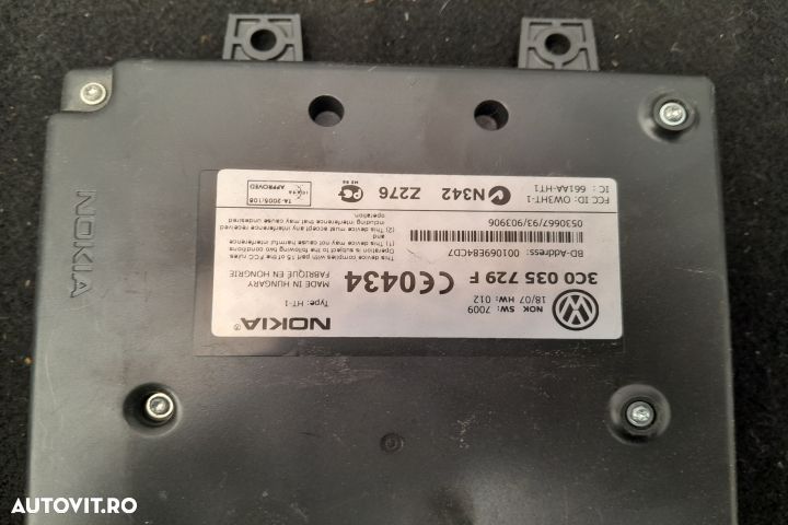 Modul Bluetooth 3C0035729F 3C0035729F Volkswagen VW Golf 4 [1997 - 20 - 3