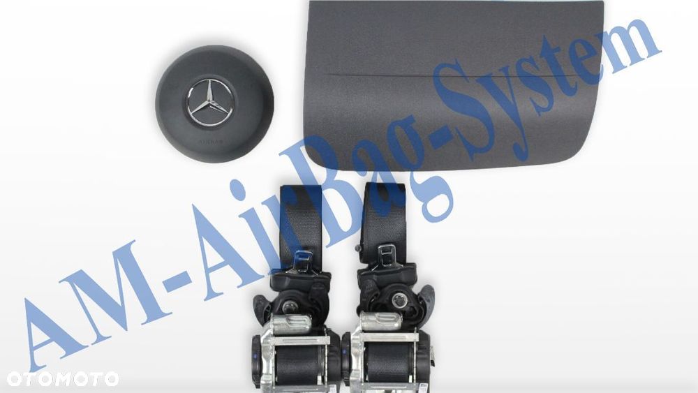 Mercedes Sprinter W907 W910 Deska Poduszki Pasy Konsola AirBag Regeneracja Naprawa - 1