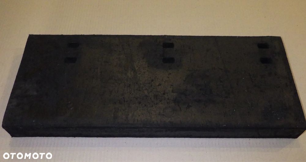 Lemiesz gumowy 545x220x50mm - 1