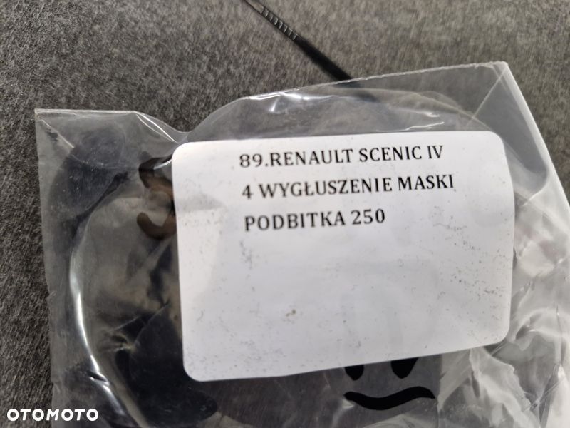 RENAULT SCENIC IV 4 WYGŁUSZENIE MASKI PODBITKA - 7