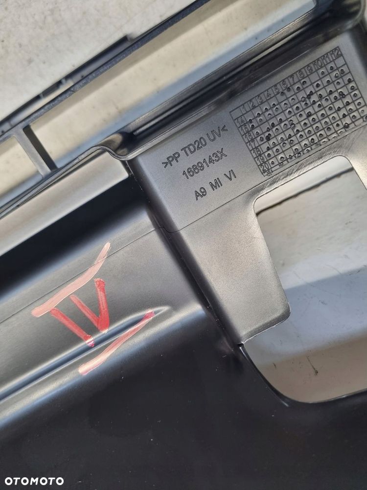 PEUGEOT 208 I LIFT RAMA WZMOCNIENIE GÓRNE ZDERZAKA PASA PRZÓD PRZEDNIE - 6