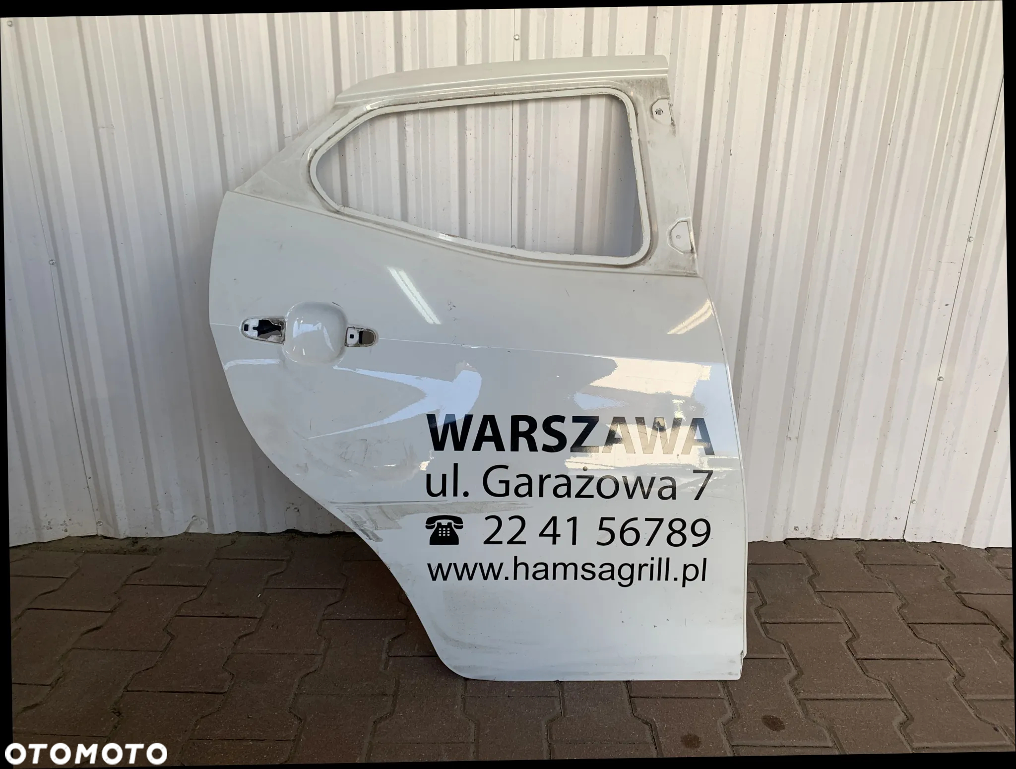 TOYOTA AYGO 2 II 2014- DRZWI PRAWE TYLNE TYŁ - 2