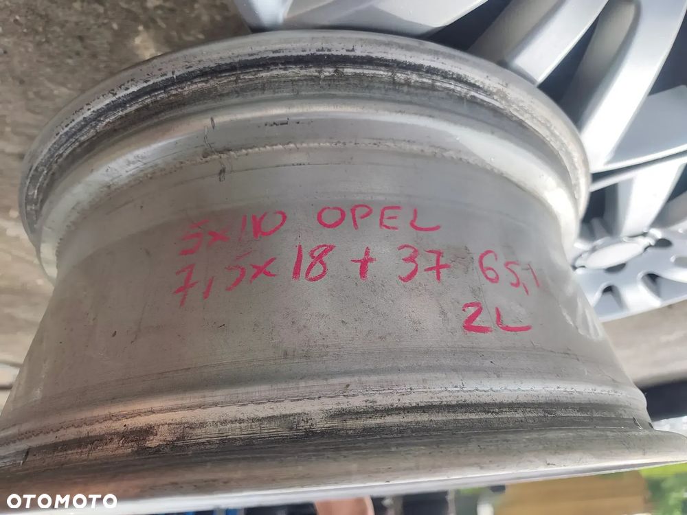 5x110 Felgi Aluminiowe Alufelgi Oryginalne 18 Koła OPEL SIGNUM VECTRA B C ZAFIRA A B ASTRA H SAAB 93 95 Legnica ALU-RAD - 7