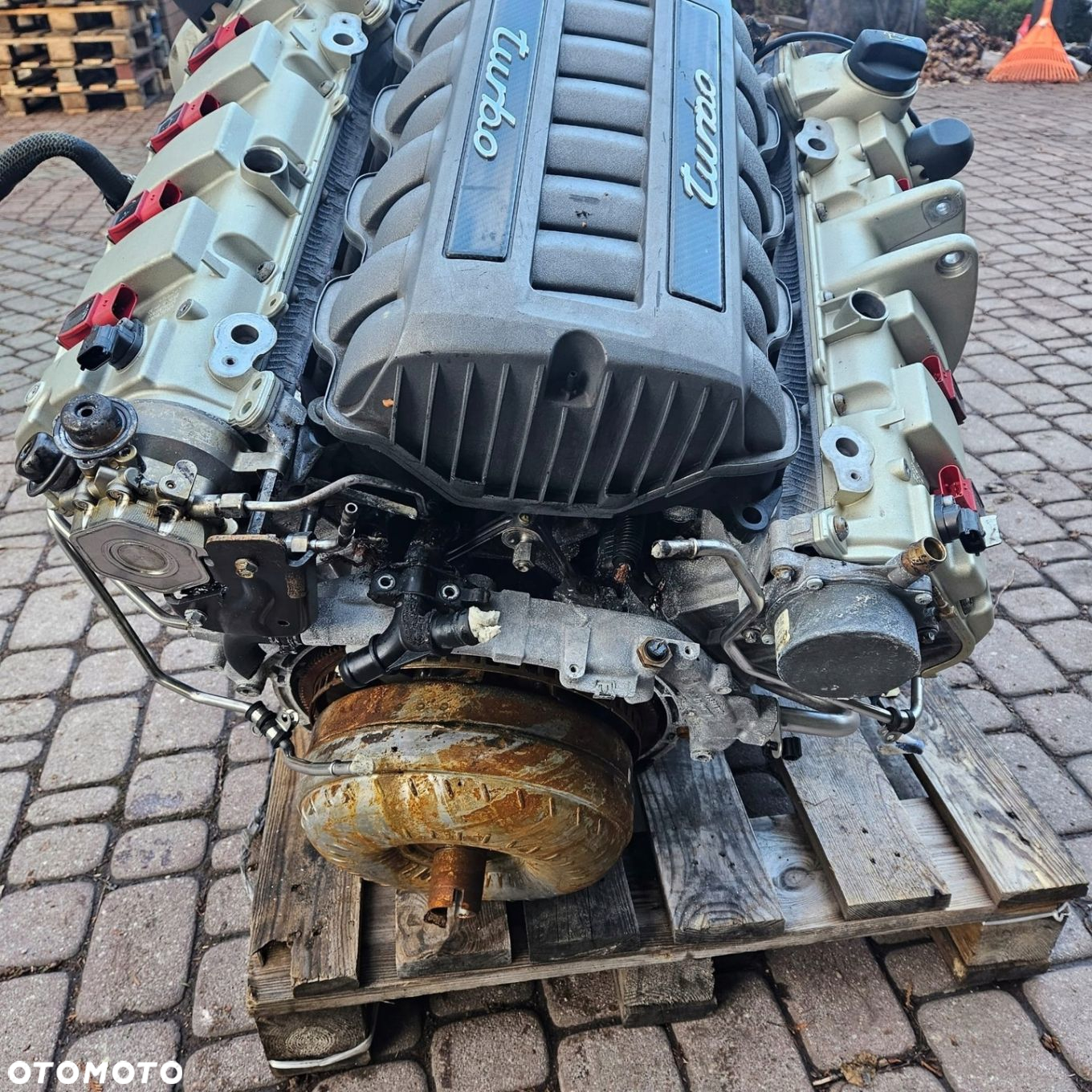 PORSCHE CAYENNE TURBO S 4.8V8 M4851 M48/51 SILNIK KOMPLETNY - 4