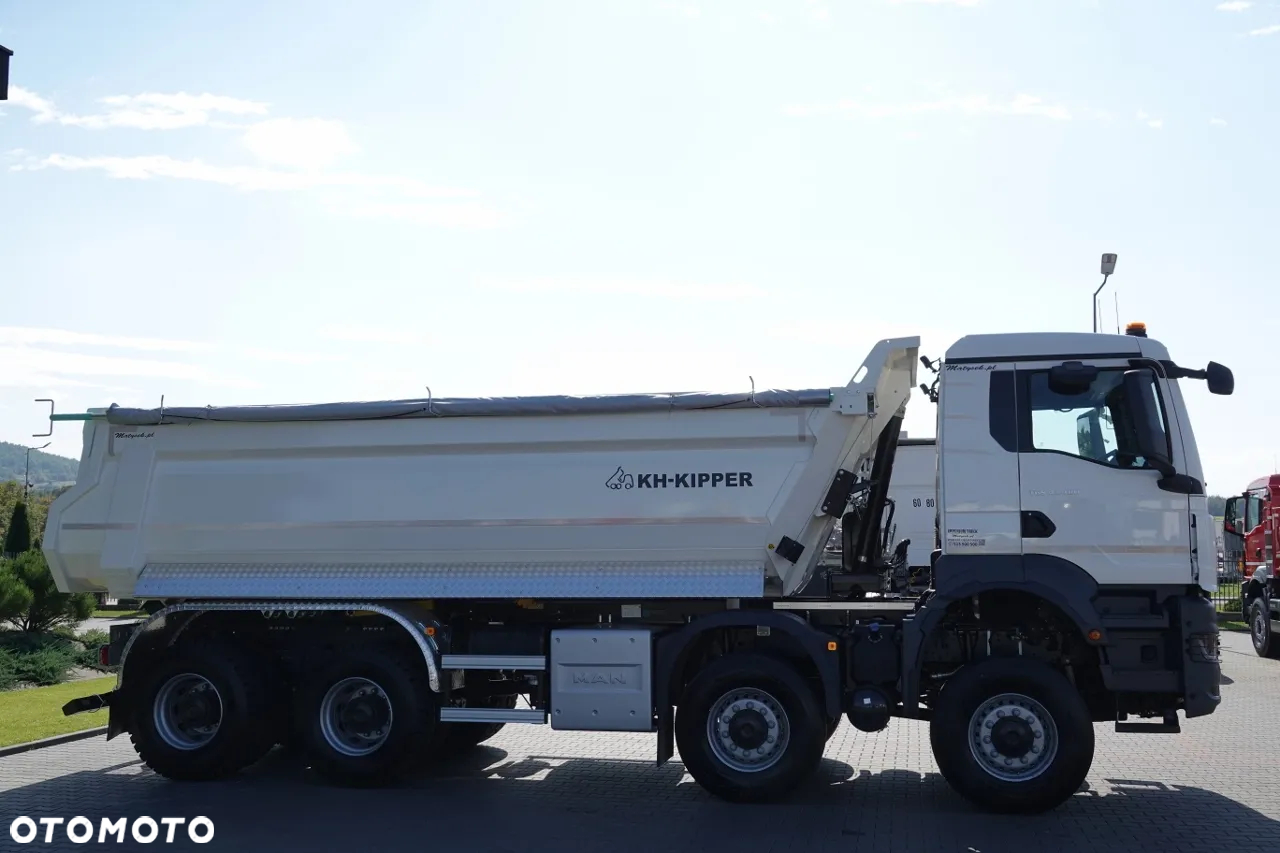 MAN TGS 41.480 / 8X8 / WYMIEŃ SWÓJ STARY NA NOWY / WYWROTKA TYLNOZSYPOWA / KH-KIPPER / MANUAL / FABRYCZNIE NOWA - 2024 R / DOSTĘPNY OD RĘKI - 15