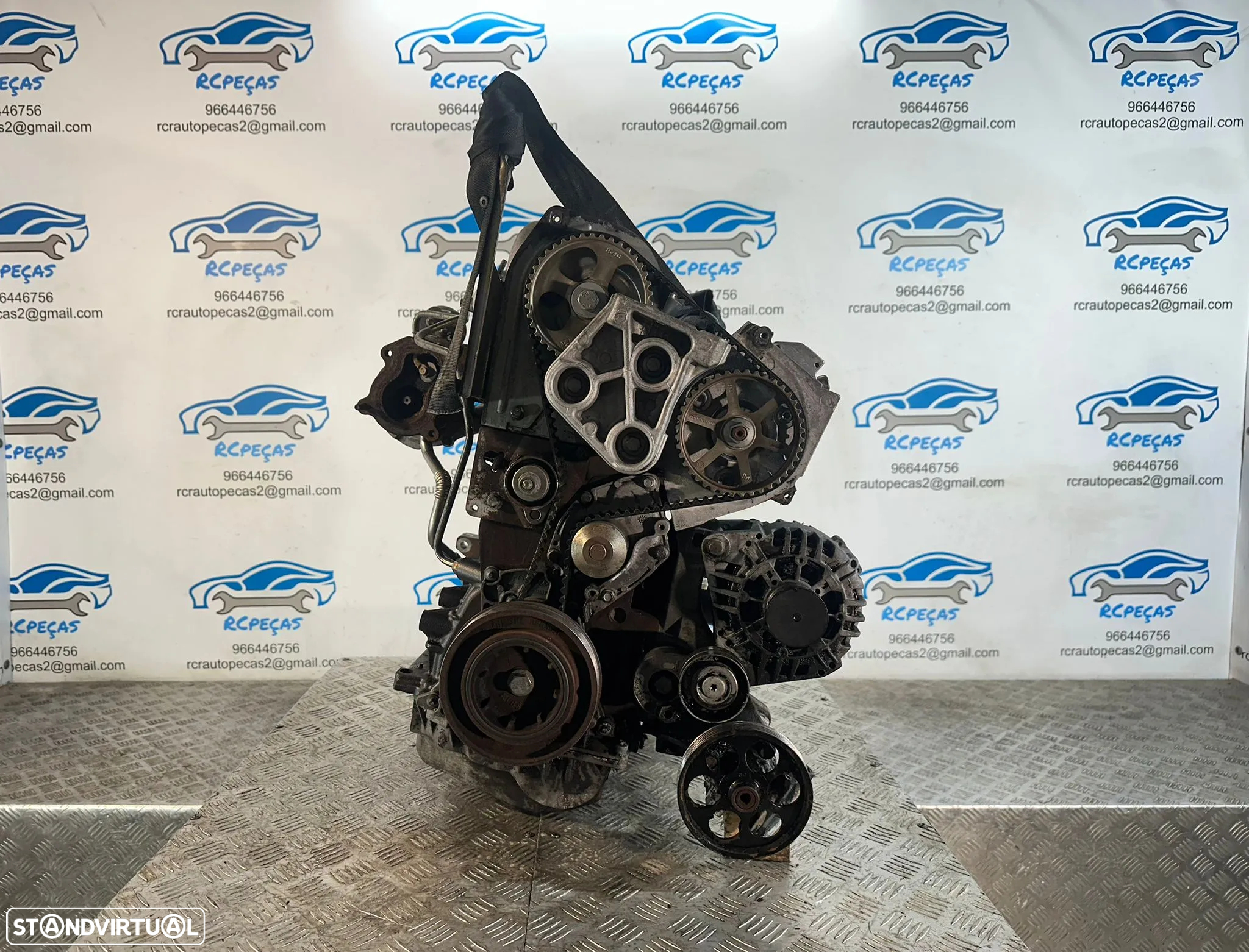 .Motor Completo Renault Nissan Opel F9QU762 F9Q762 F9Q 762 1.9 DCi 82cv 8v - 7