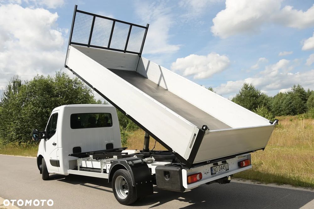 Renault MASTER BLIŹNIAK 165KM * WYWROTKA 3 STRONNA 4,44m* Salon PL - 36