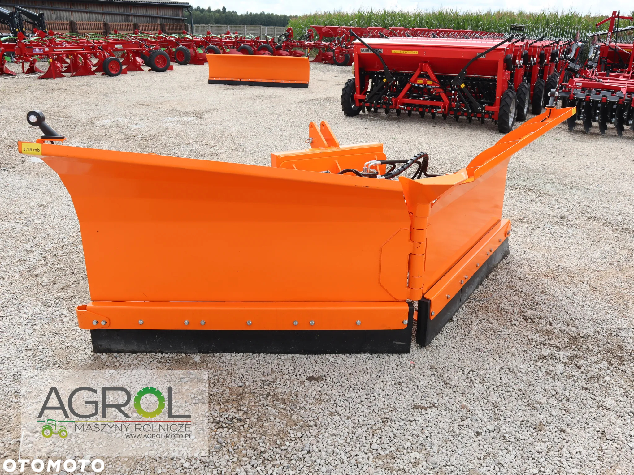 Pług śnieżny do śniegu PSSHV-01 3,15m TUZ Inter-Tech - 8
