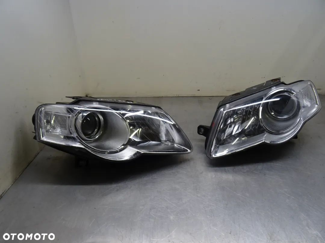 VW PASSAT B6 2.0 TDI LAMPA LEWY PRAWY PRZÓD UK - 1