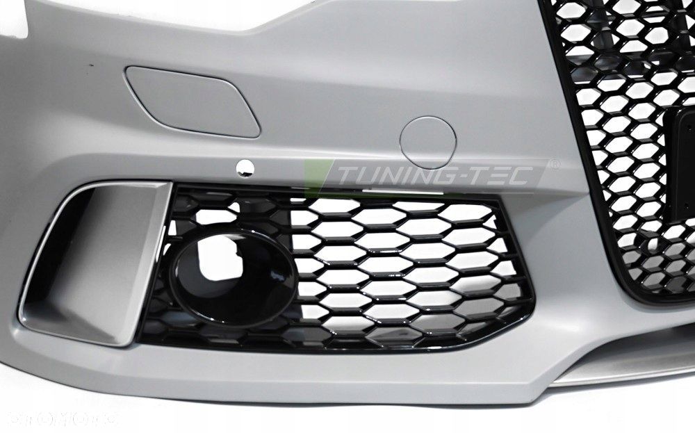 Zderzak przod Grill Kratki Tuning R S6 S-Line look Audi A6 c7 4g 2011-2014 - 3