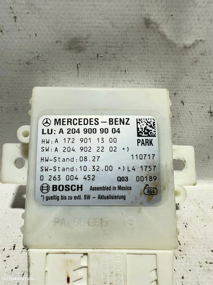 .Modulo Bosch Unidade de Controlo Assistência de Estacionamento PDC Mercedes Benz A2049009004 2007 - 2014 - 8