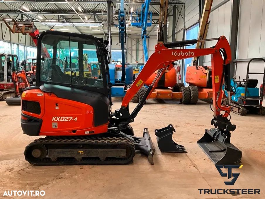 Kubota KX 027-4 | JoyStick | Lama Nivelatoare | Cuplare Rapida - 4