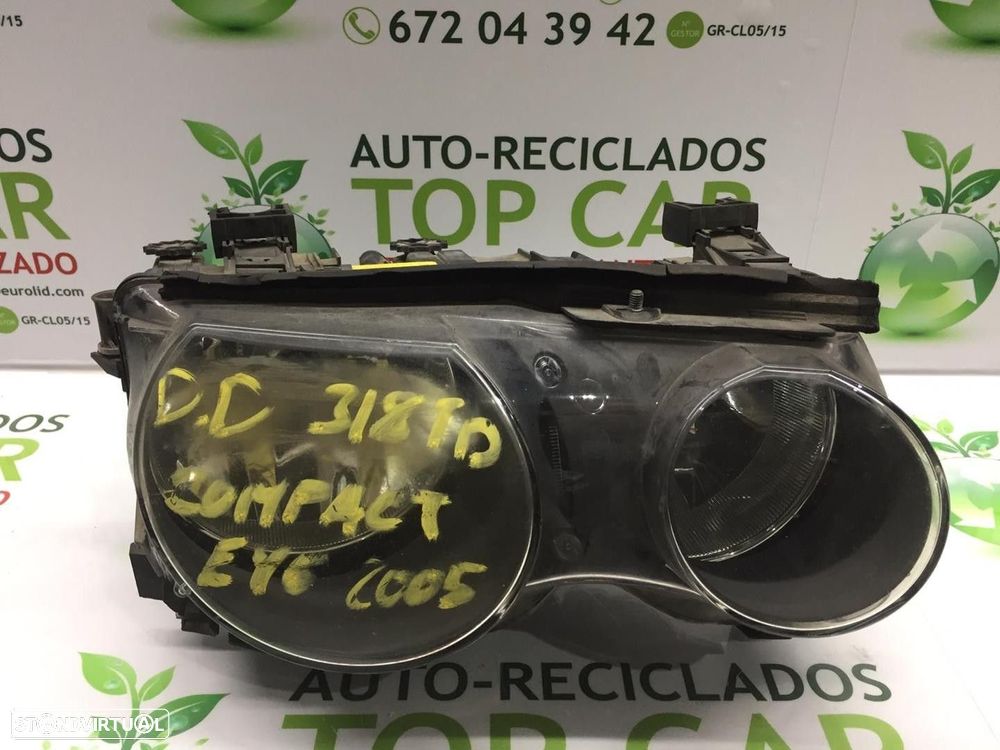 FAROL DIREITO BMW 3 COMPACT 2004 - 4