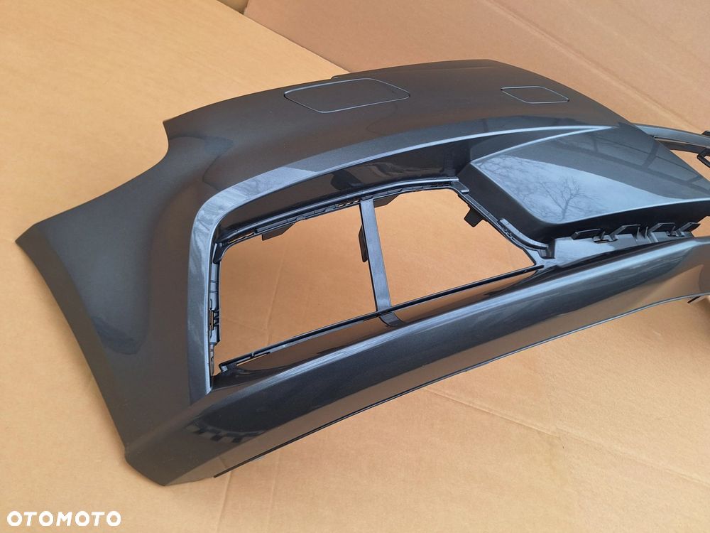 AUDI A3 LIFT HB 16- 17-20 8V3 ORYGINAŁ! NOWY! ZDERZAK PRZÓD PRZEDNI BDB SZARY MET. ORYGINAŁ 8V3807437AF WYSYŁKA 24H - 6