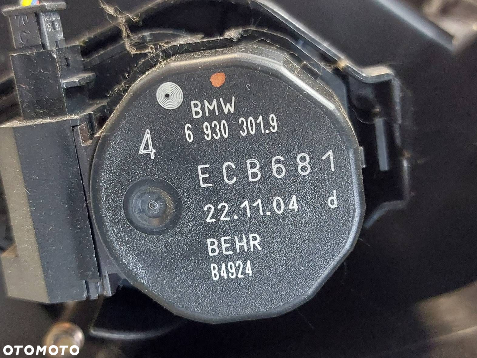 OBUDOWA NAGRZEWNICY KOMPLETNA BMW E60 E61 6912213 6930302 - 5