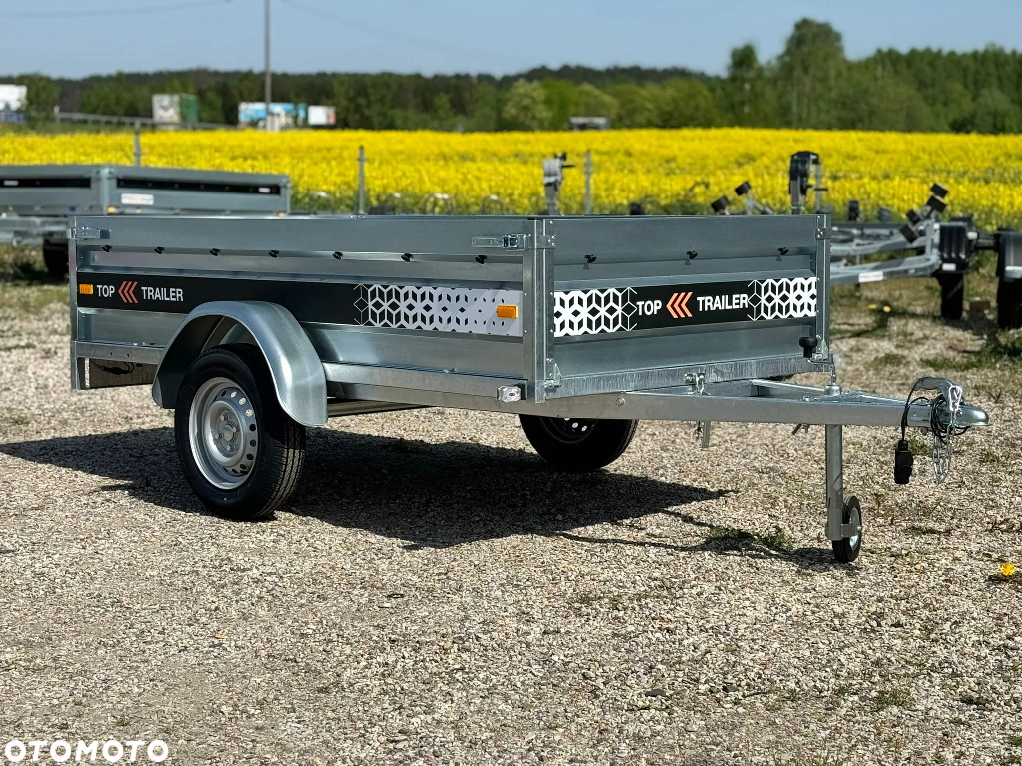 MAZZO TOP TRAILER Dostawa przyczepka SPAWANA 232x131x45cm DMC750kg UCHYLNA - 10