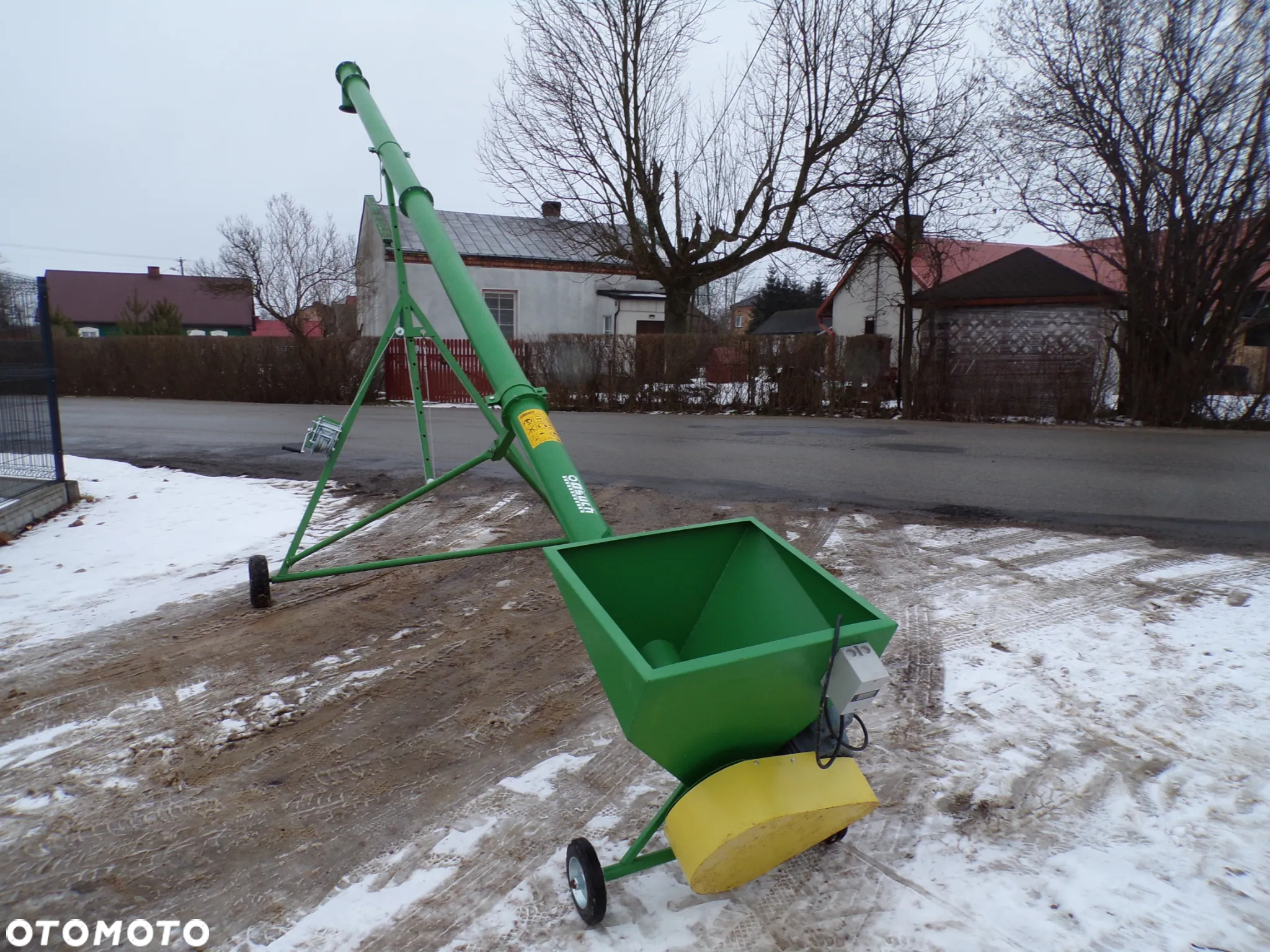 Przenośnik ślimakowy ŻMIJKA do zboża/trocin fi140/fi200 OSUCH ślimak zbożowy/falownik - 14