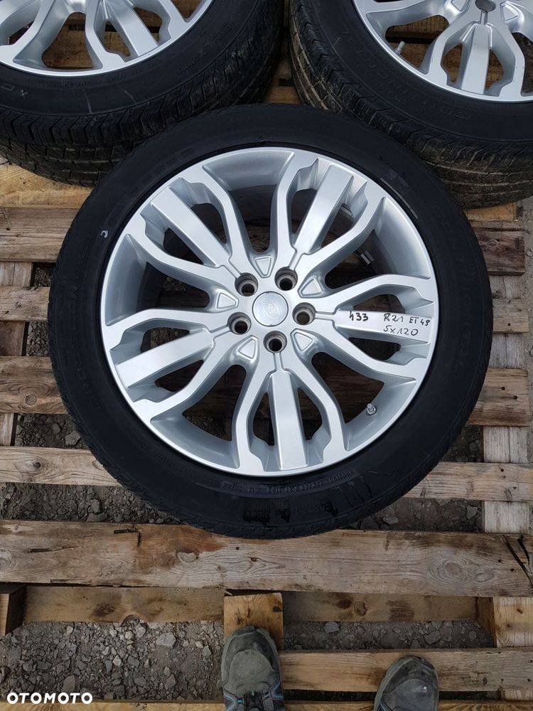 koło alufelga dk62-1007-ea range rover 9.5j x 21' 5x120 et 49 - 2