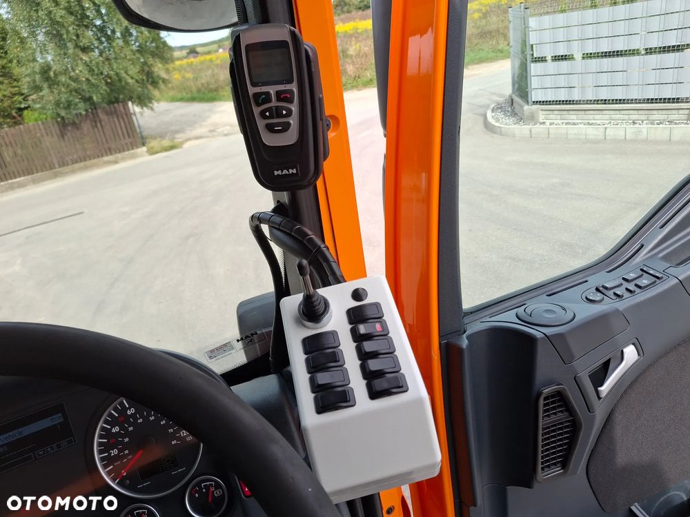 MAN TGM 18.250 Zamiatarka Kupper Weisser BROCK 2 Silniki Euro 5 Odchwaszczarka Szczotki L/R Szczotka Przednia EUnited PM10 Kamery - 27