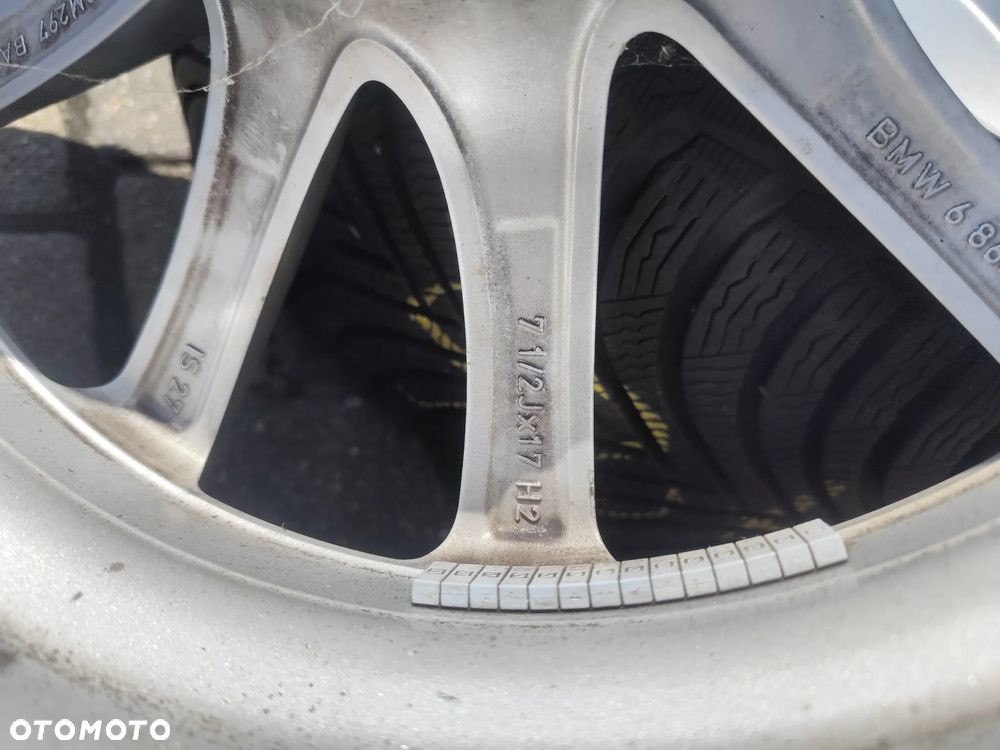Felgi Aluminiowe z Oponami Zimowymi Michelin BMW 5 17 Cali 5x112 - 11
