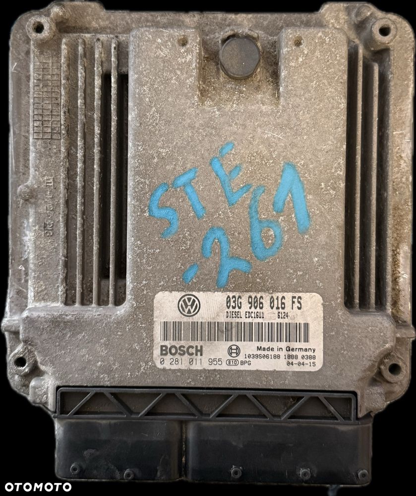 Sterownik komputer silnika VW Volkswagen Skoda Seat Audi 03G906016FS
