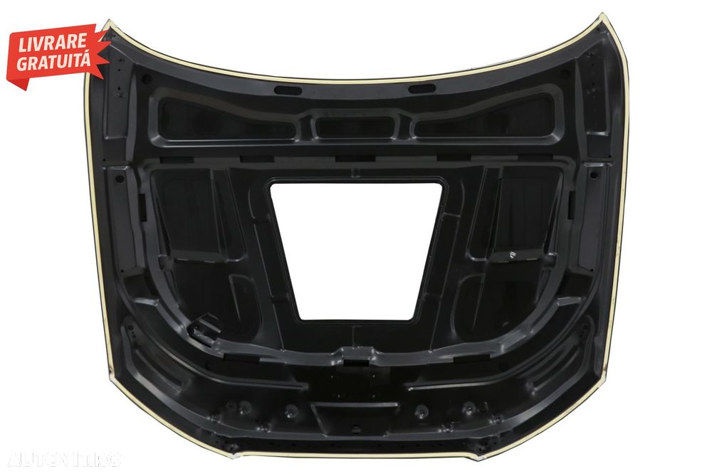 Capota Otel Inoxidabil cu Capac Motor compatibila cu Audi A5 B8.5 (2012-2016) GT D- livrare gratuita - 6