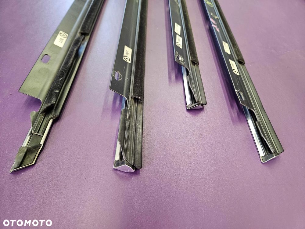 Listwa Listwy Zgarniajace Szyb Szyby Chrom Chromowane AUDI A6 C6 Sedan Kombi - 30