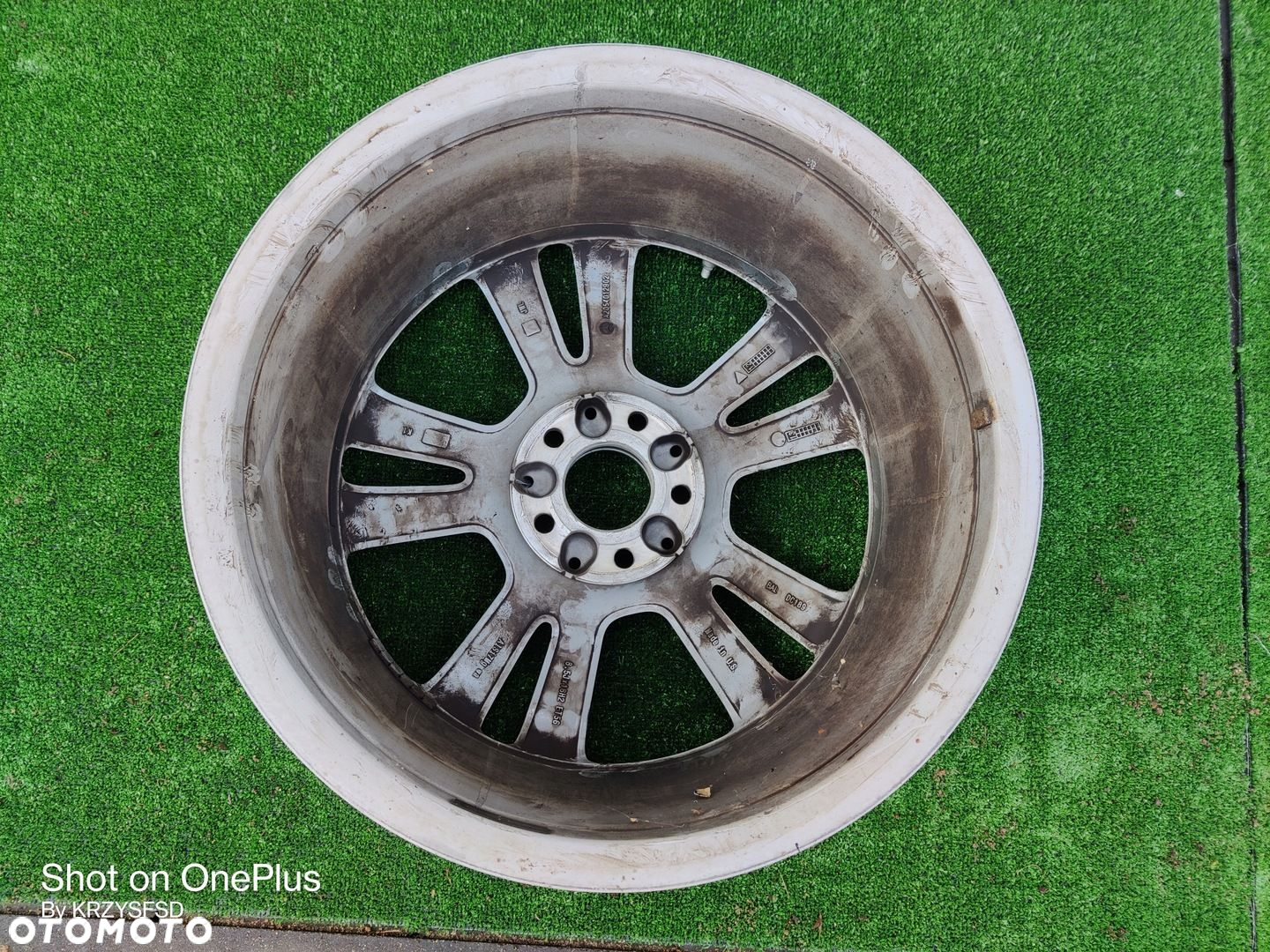Felga aluminiowa Mercedes a205 18 cali et56 - 4