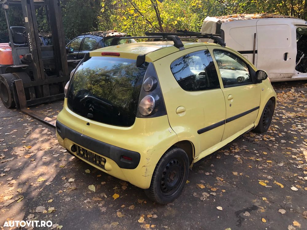 Dezmembrez Citroen C1 galben 2006 1,4 HDI - 4