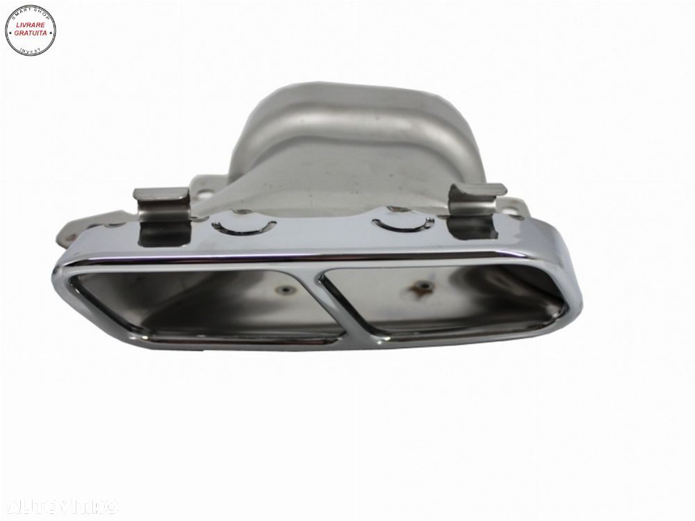 Ornamente pentru sistemul de evacuare Mercedes A-Class W176 (2012-2018) CLA W117 C- livrare gratuita - 4