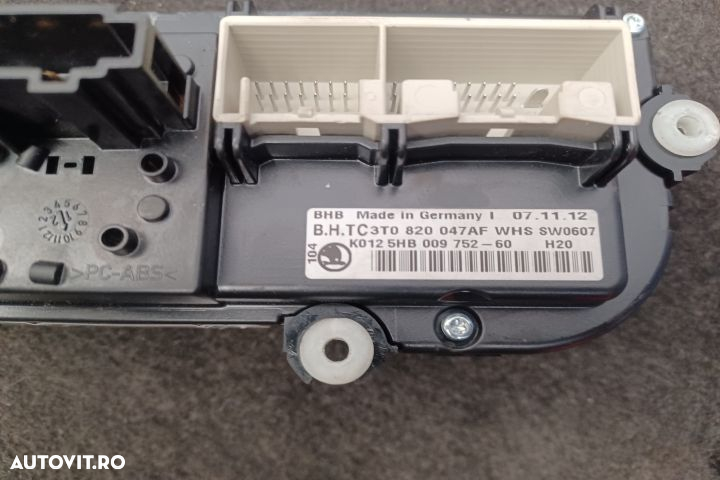 Comanda AC 3T0820047AF 5HB009752 3T0820047AF 5HB009752 Skoda Octavia - 6