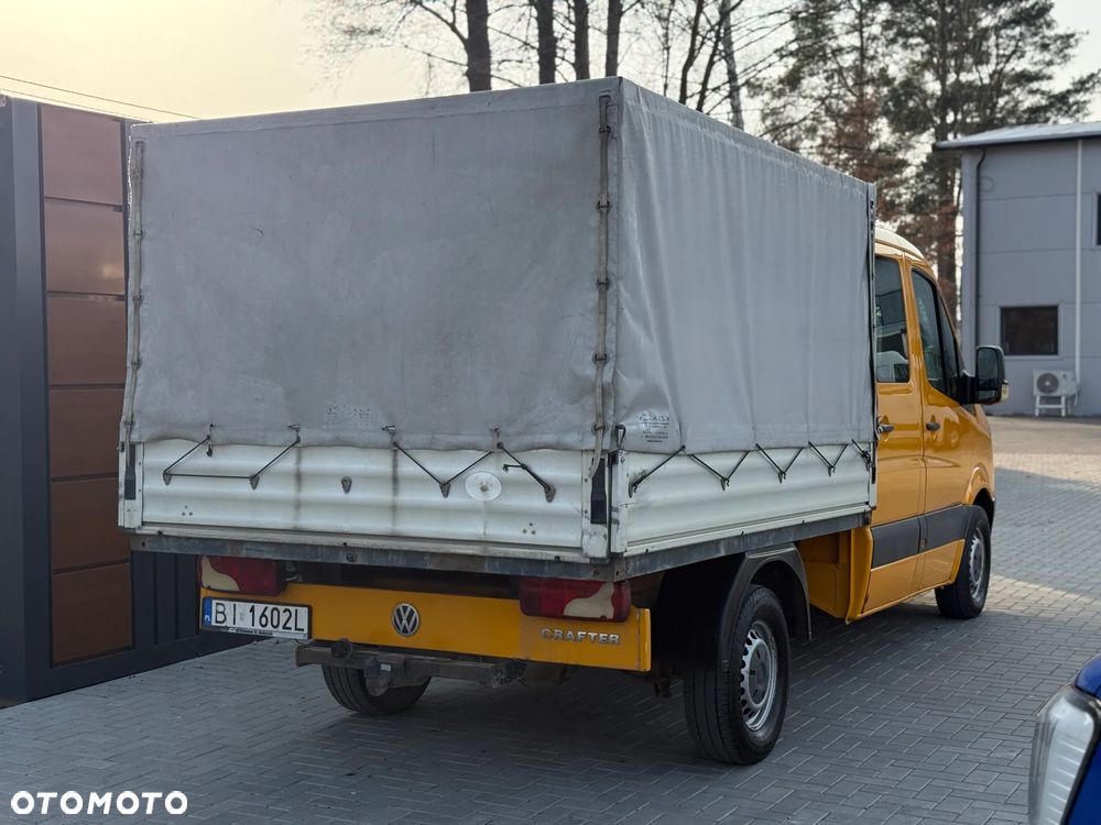 Volkswagen Crafter 2.5 TDI 163KM / Doka Brygadówka 7-osobowy / 2008 ROK PRODUKCJI / 353.348KM PRZEBIEG - 6