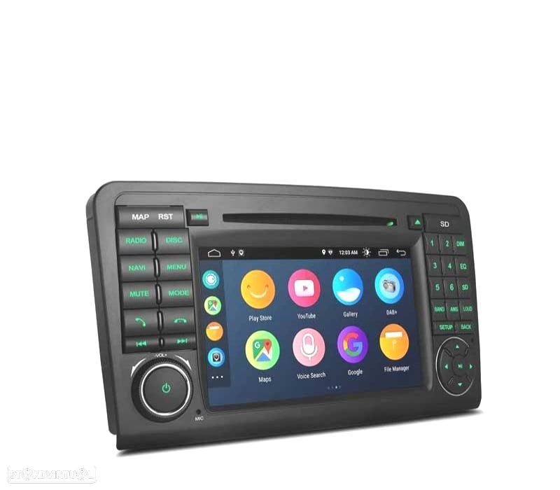 AUTO RÁDIO ANDROID 10 PARA MERCEDES QUAD CORE MULTIMEDIA DVD GPS - 2