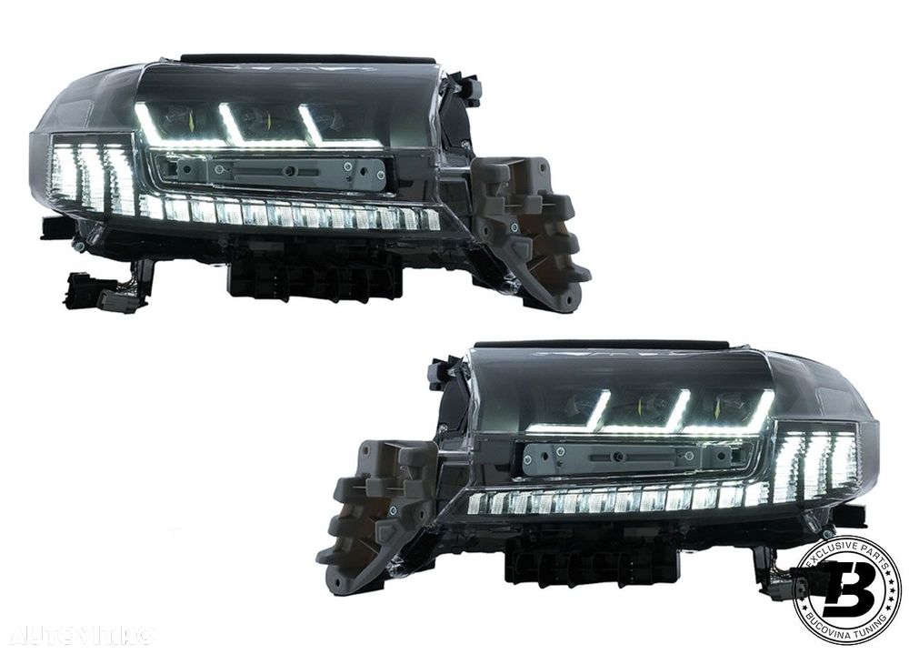 Pachet Exterior compatibil cu Toyota Land Cruiser FJ 200 conversie la 2022 Design - 22