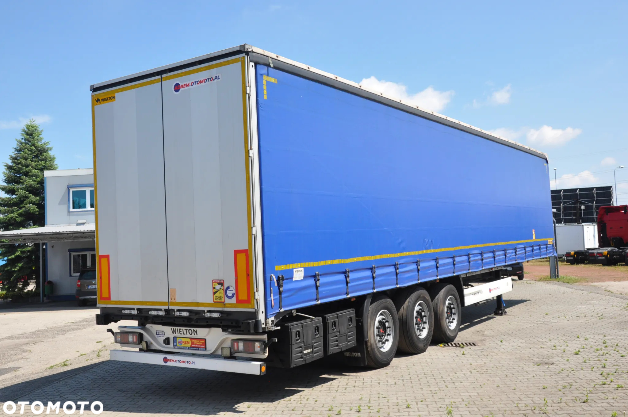 Wielton FIRANKA STANDARD MULDA 9m SAF - 7