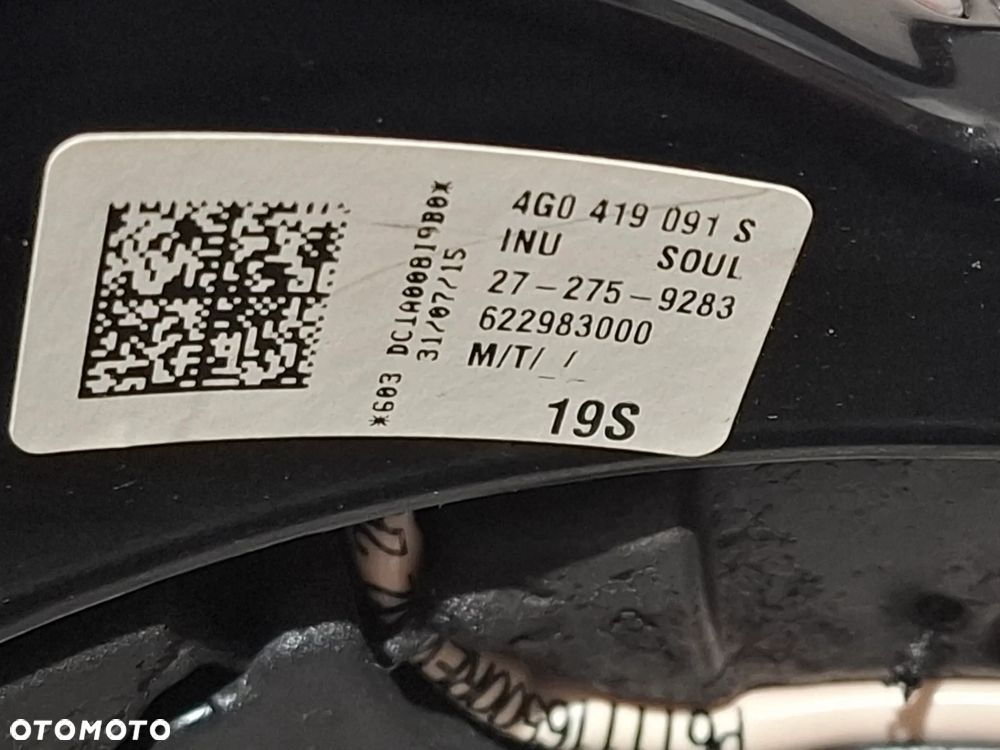 Kierownica skóra multifunkcyjna łopatki Audi A6 C7 C6 Rok 2015 nr 4G0419091S - 4