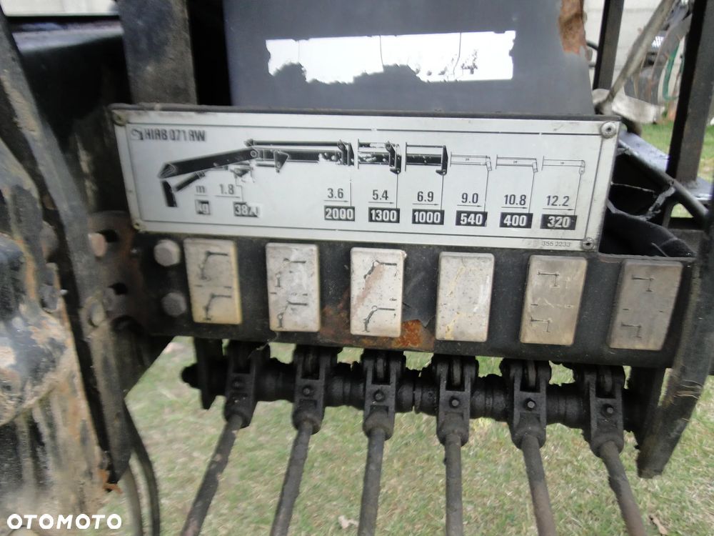 HIAB 071SX HDS ŻURAW DŹWIG CHWYTAK DO DRZEWA - 20