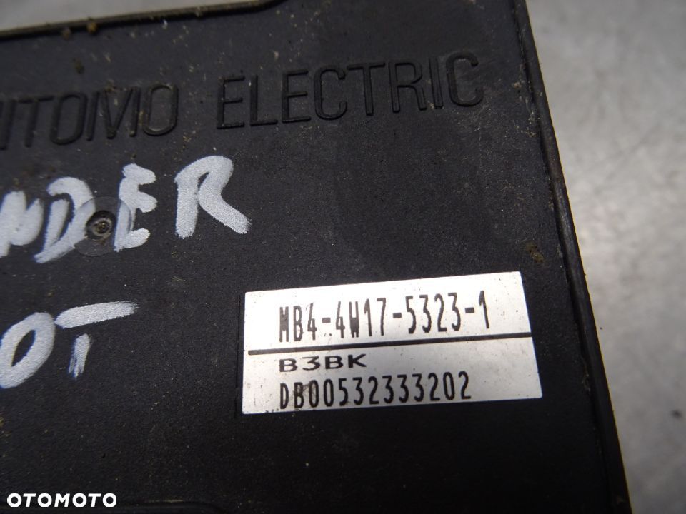 MITSUBISHI OUTLANDER I 03-06 2.0TB POMPA HAMULCOWA STEROWNIK ABS MB4-4W17-5323-1 - 5