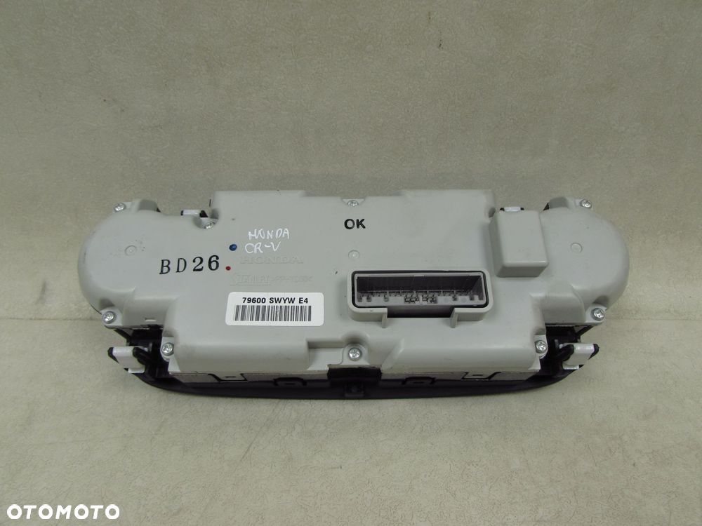 HONDA CRV CR-V III 06-12 PANEL KLIMATYZACJI 79600SWYWE4 - 4