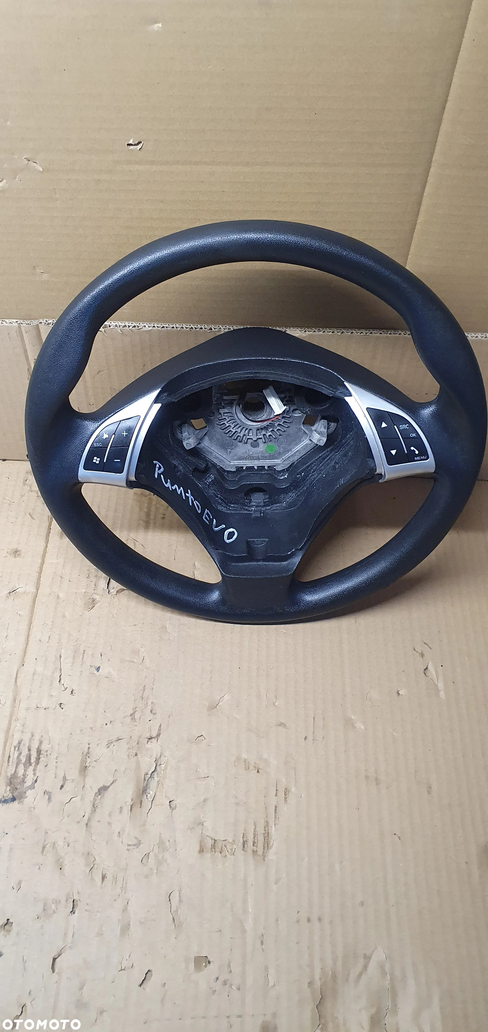 Kierownica trójramienna multifunkcyjna mulifunkcja Fiat Punto EVO - 3