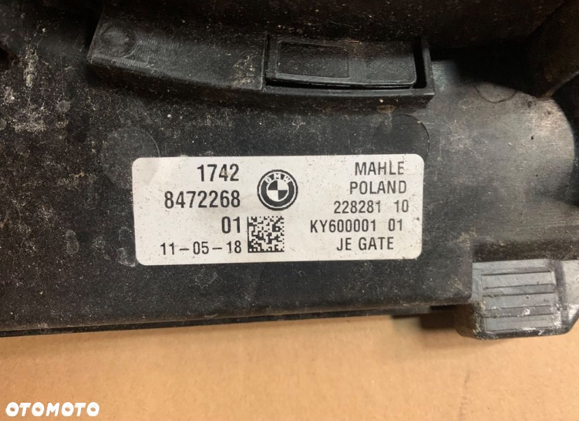 8472268 wiatrak wentylator chłodnicy bmw 5, 7 g11 g12 g30 g31 - 4