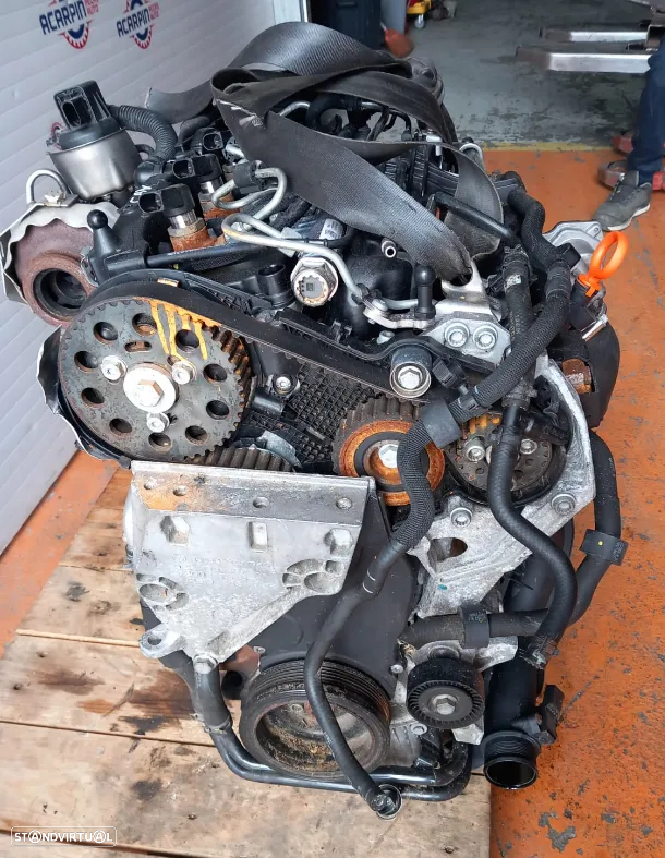 Motor VW Polo 6R/Golf VI/Seat Ibiza/Leon/Toledo 1.6 Tdi Ref: CAY - 3
