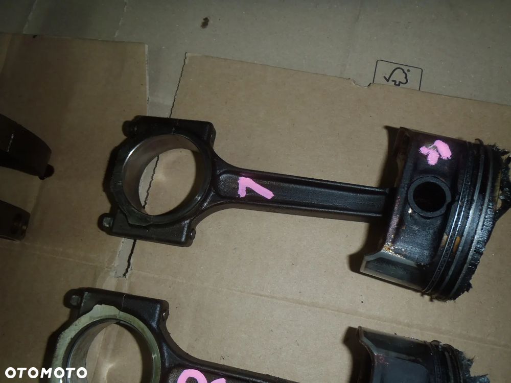 pół miska wał tłoki silnik a nominał  mini cooper r50 r51 r52 r53 1.6 posiadam wszystkie części - 11