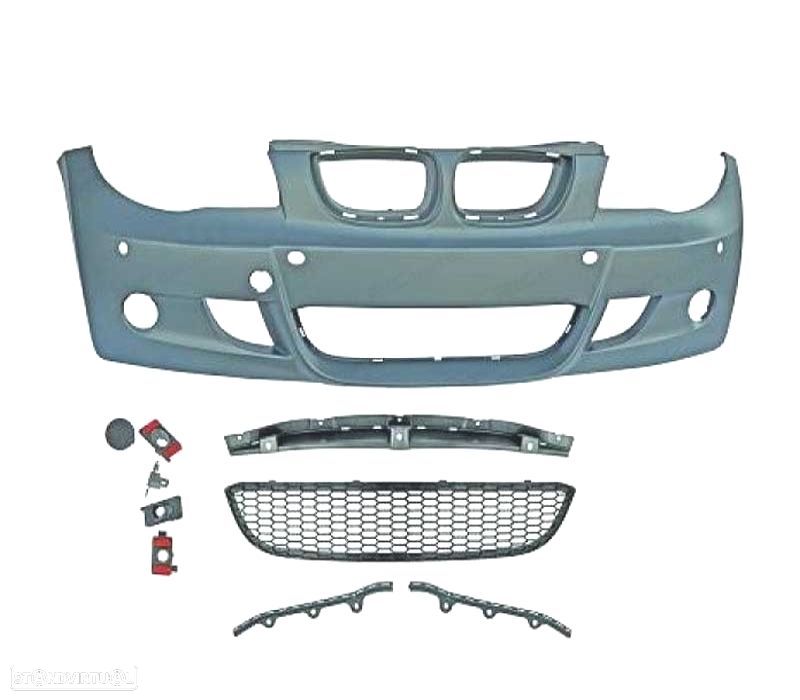 PARA-CHOQUES FRONTAL BMW E81 E87 E82 E88 04-11 LOOK M PDC - 2