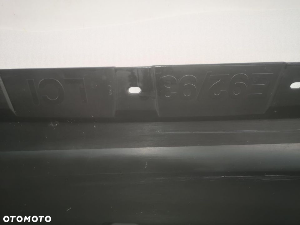 BMW E92 / E93 LIFT LEWA 09- LISTWA PROGOWA / NAKŁADKA PROGU NR AUKCJI PR/53 - 12