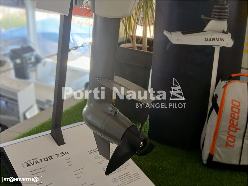 Motor fora de borda elétrico Mercury Avator 7.5E ML - 10