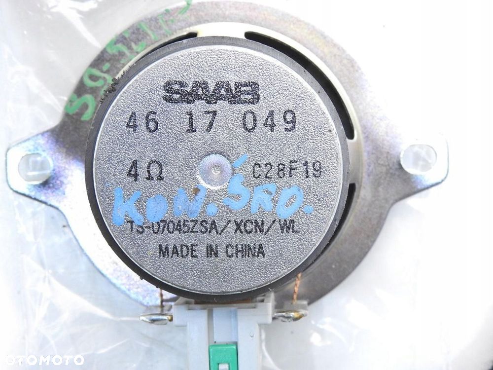 GŁOŚNIK KONSOLI ŚRODKOWY SAAB 9-5 4617049 - 8