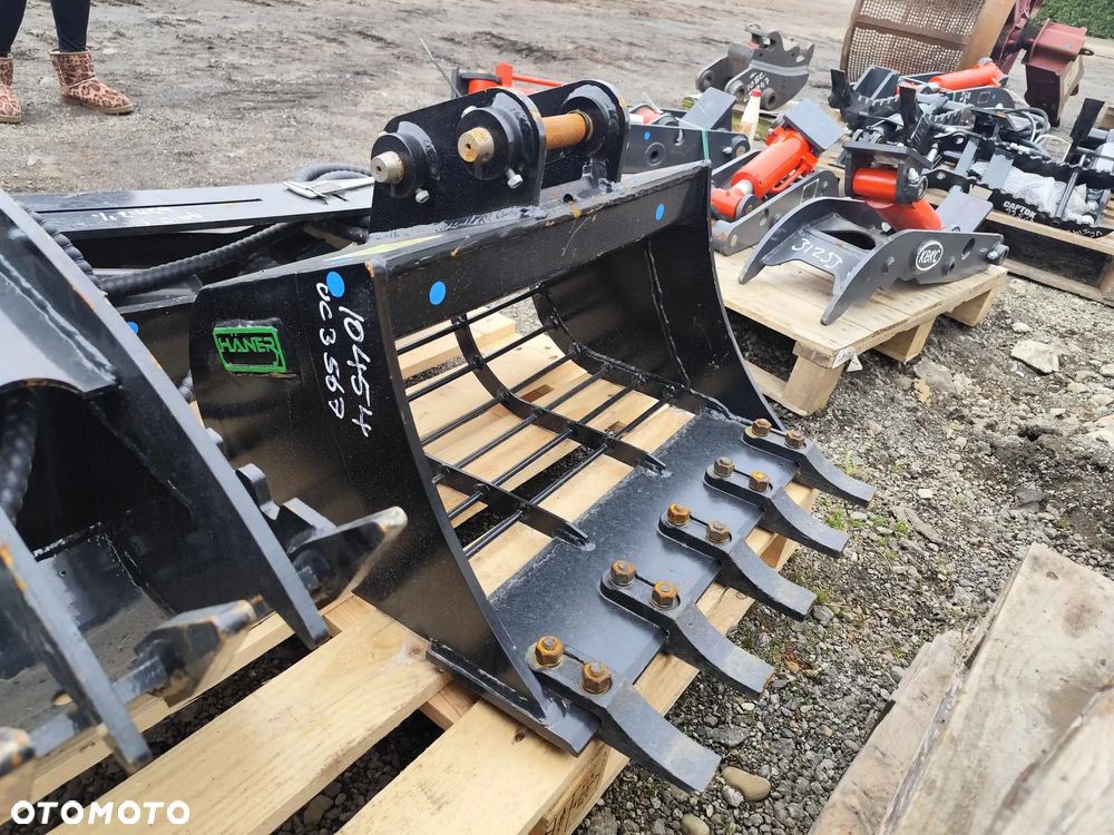 Łyżka szkieletowa ażurowa  przesiewowa przesiewająca sortująca 60cm fi30 do minikoparki NOWA