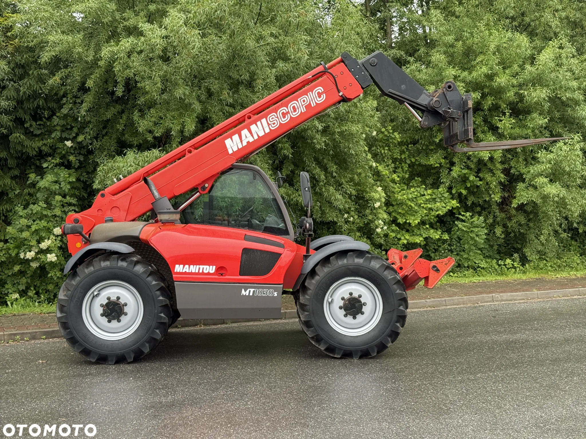 Manitou * Ładowarka Manitou MT 1030s * Sprowadzona *4200 MTG * Stan Perfekcyjny * - 8